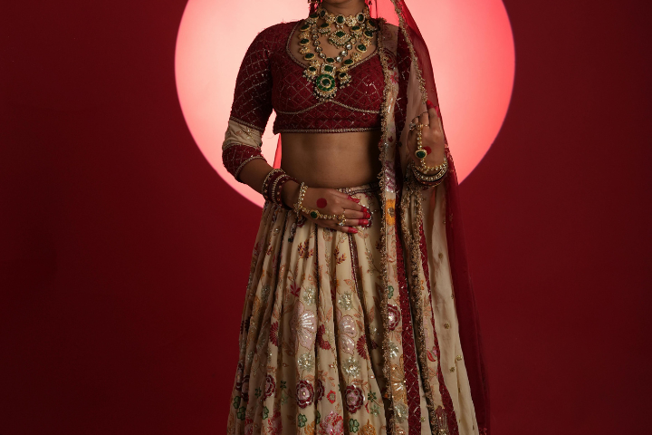 how to choose jewellery for lehenga - Feautred Image