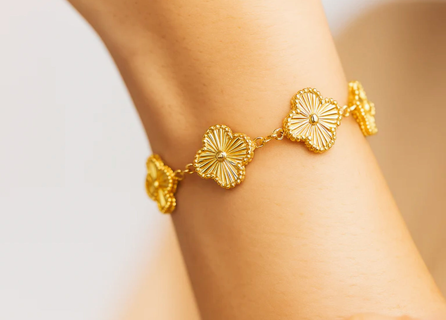 Seasons of Light with Gold Plated Bracelets