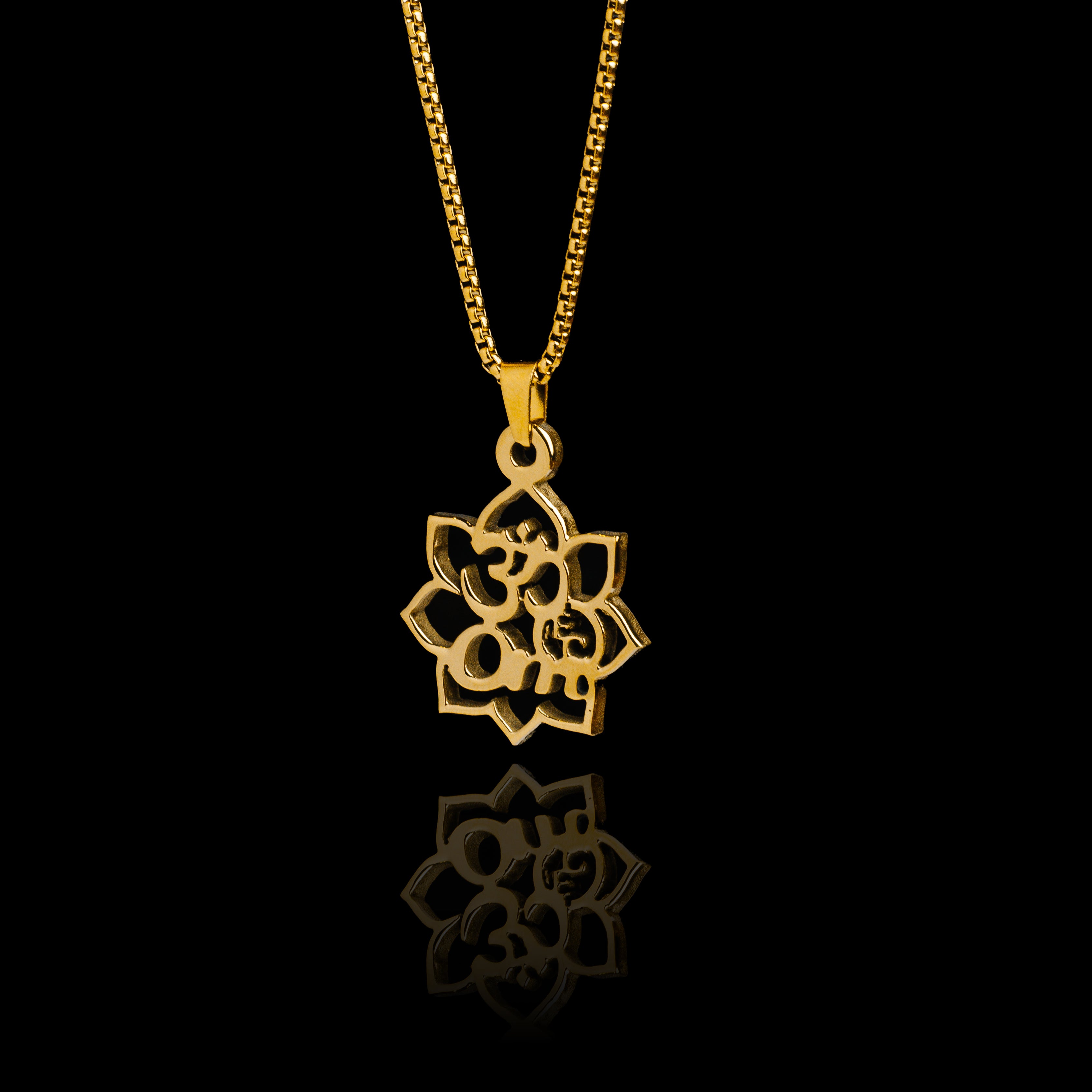 Om Lotus Pendant – The Symbol of Divine Awakening