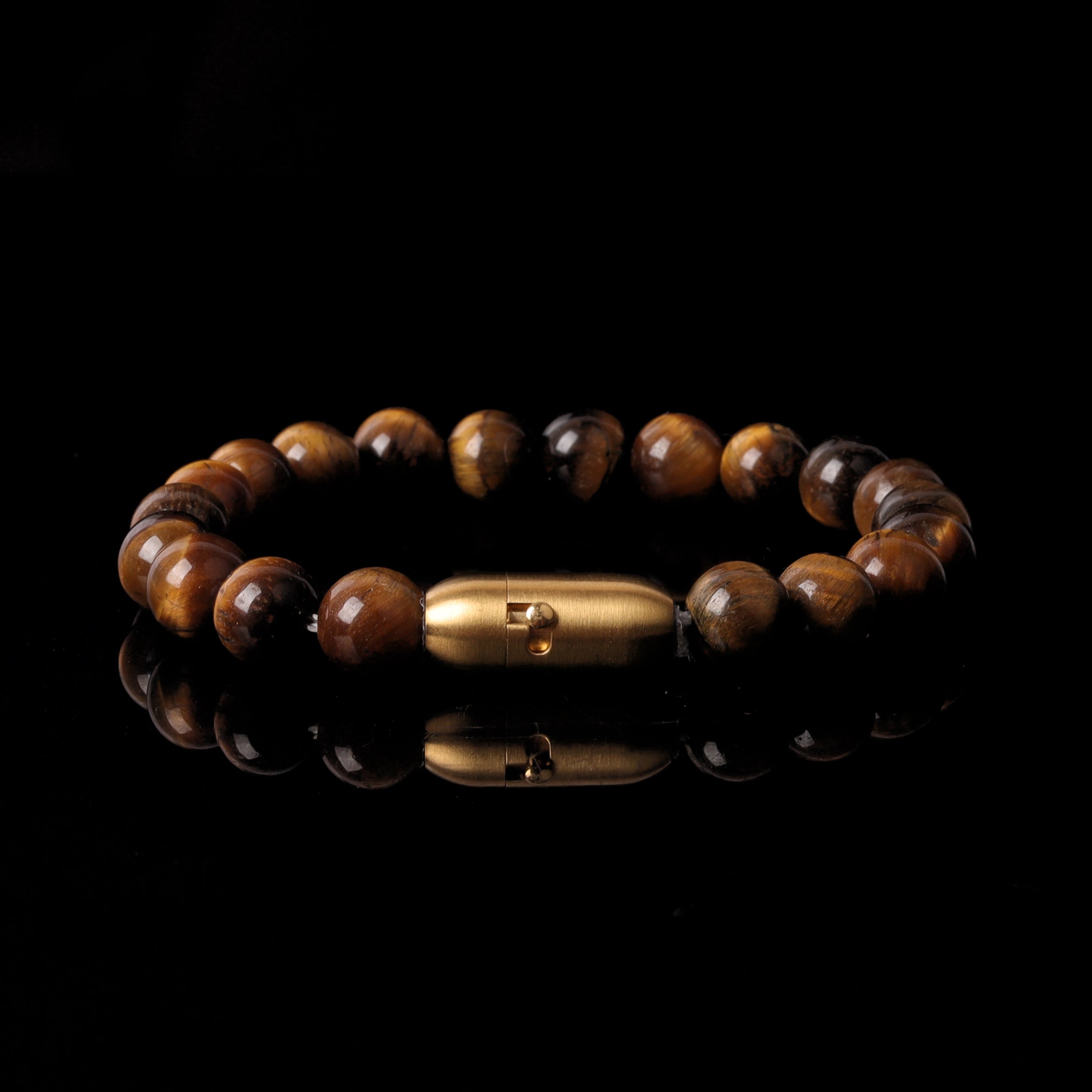 TIGER EYE POWER BRACELET (PERSONALISED)