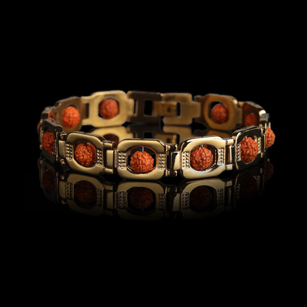 Rudraksha Chain Bhakti Bracelet