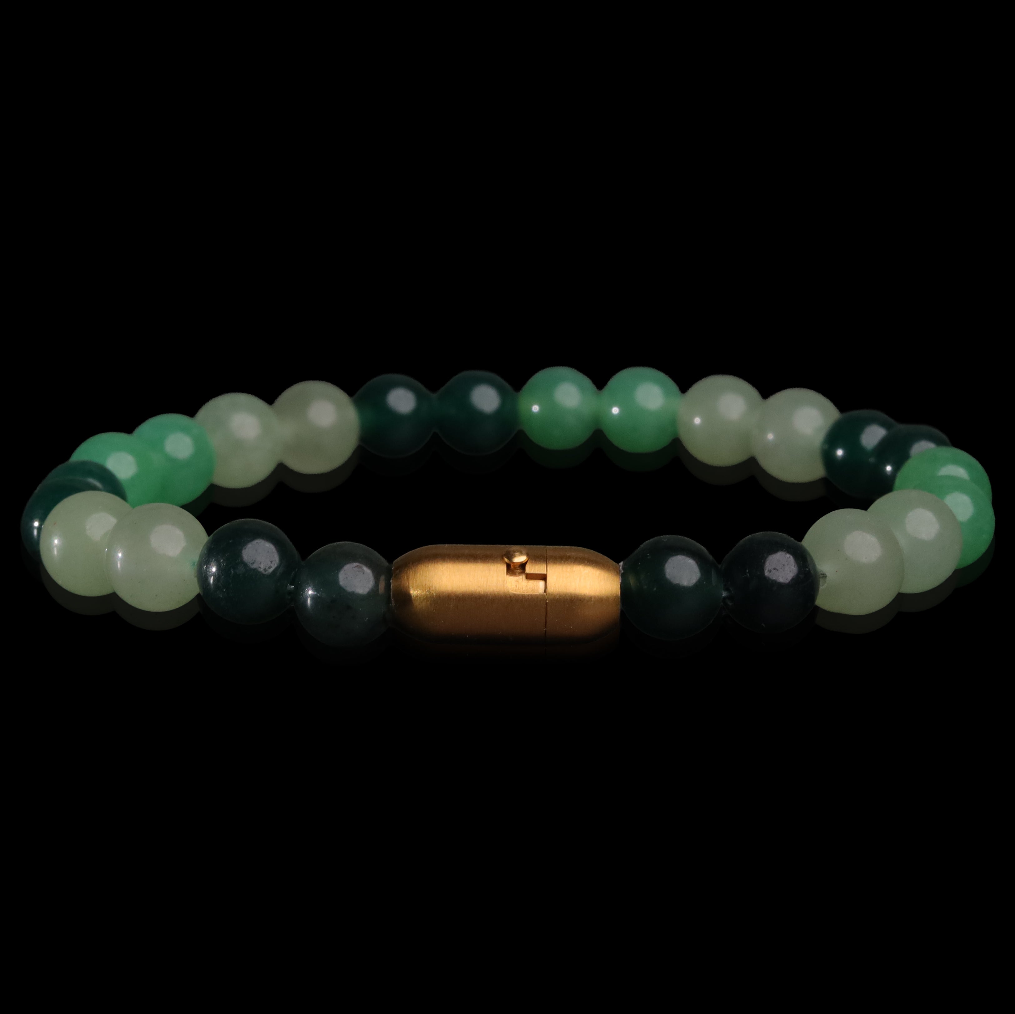Forest Heart Aventurine Bracelet (Personalised)