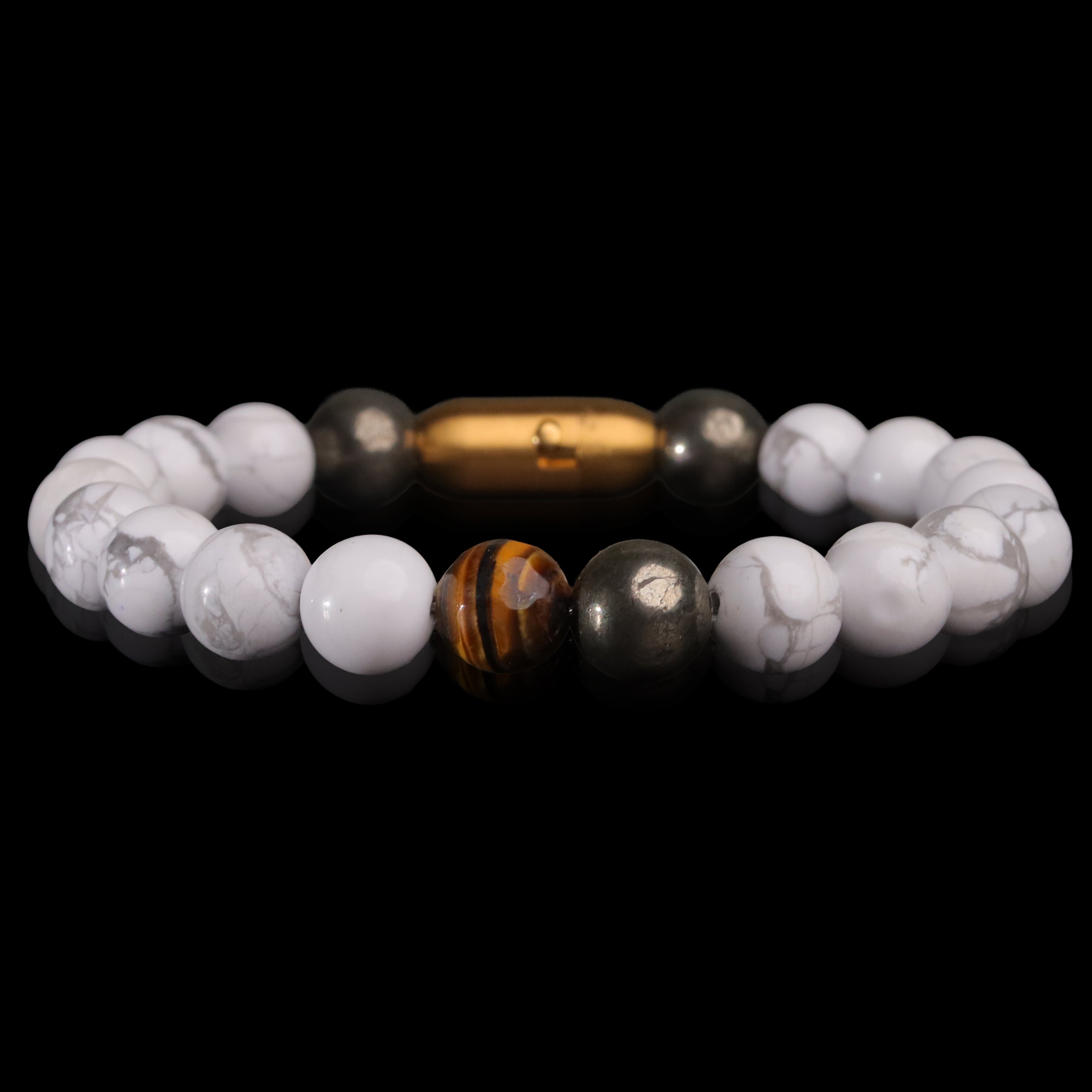 Howlite Tranquillity Bracelet (Personalised)