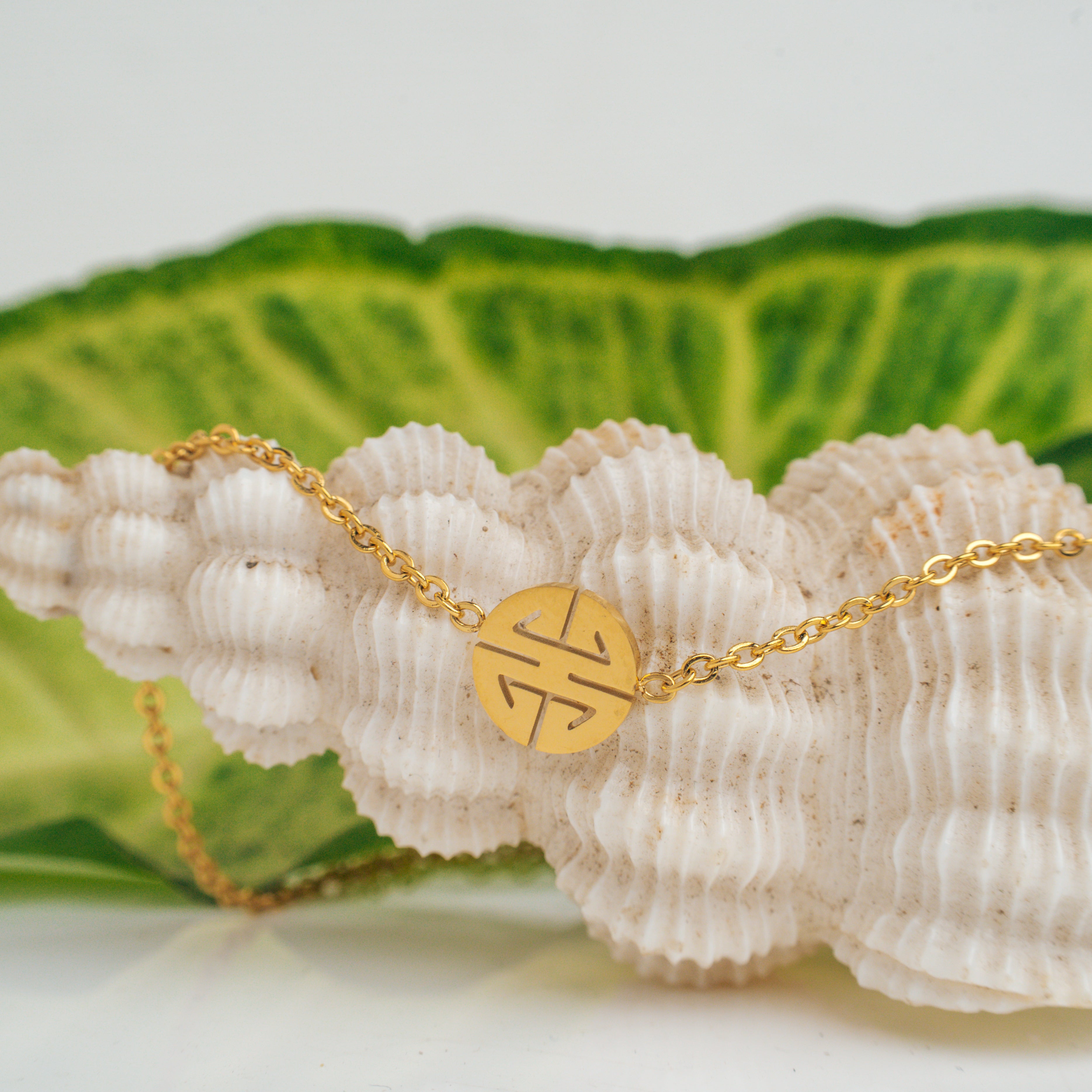 Amber Anklet