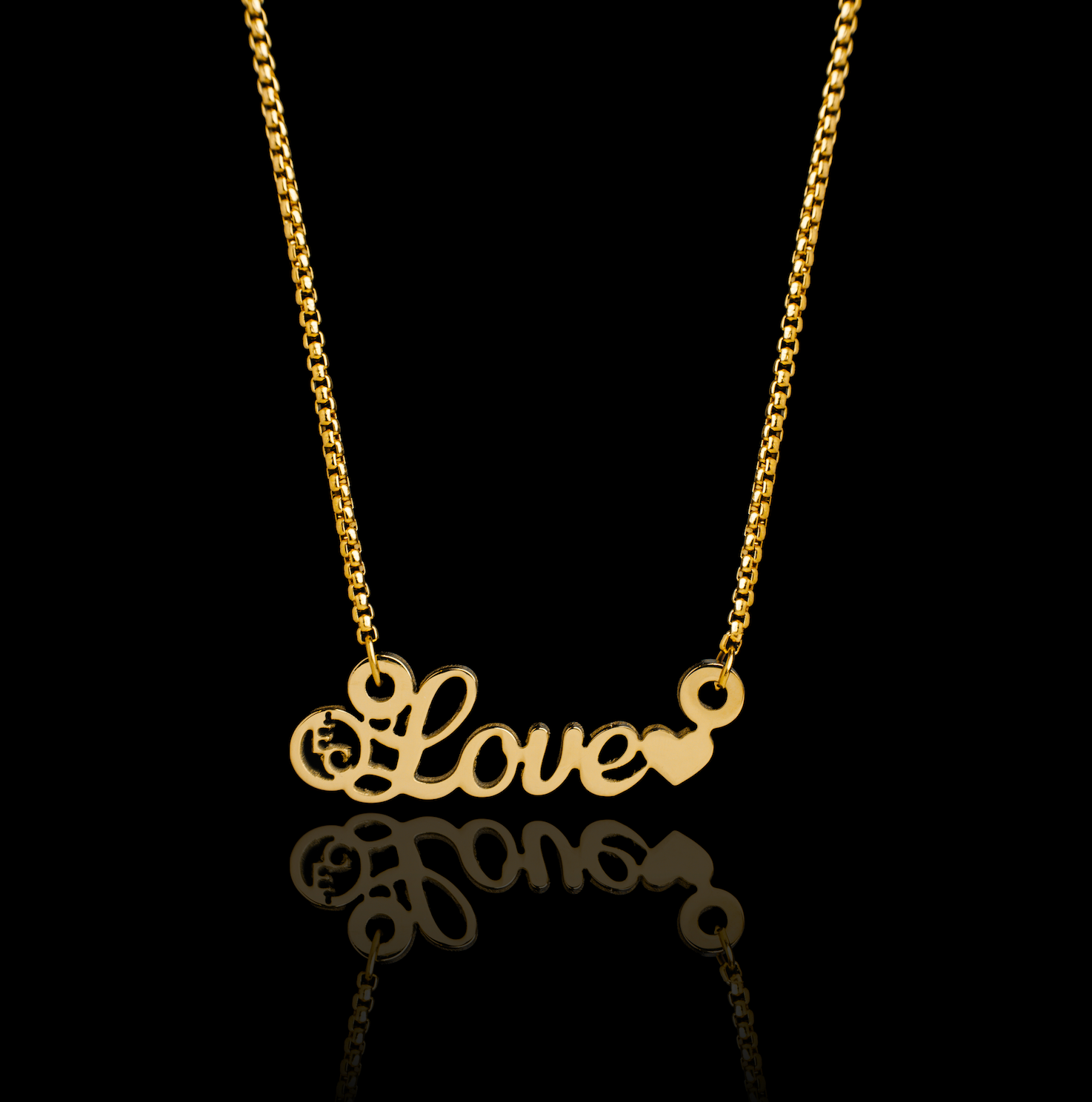 Love Pendant – The Essence of Life in Gold