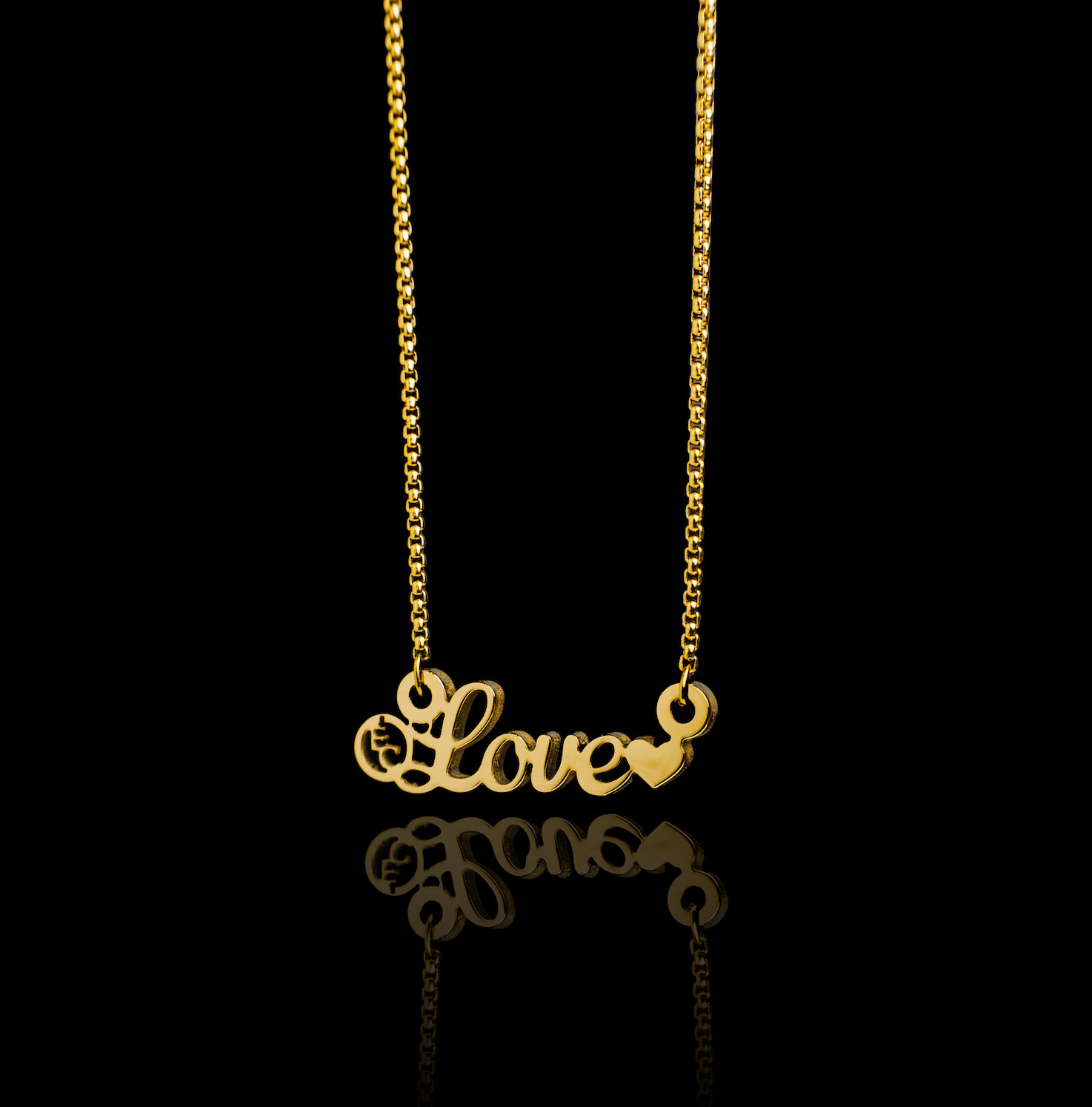 Love Pendant – The Essence of Life in Gold