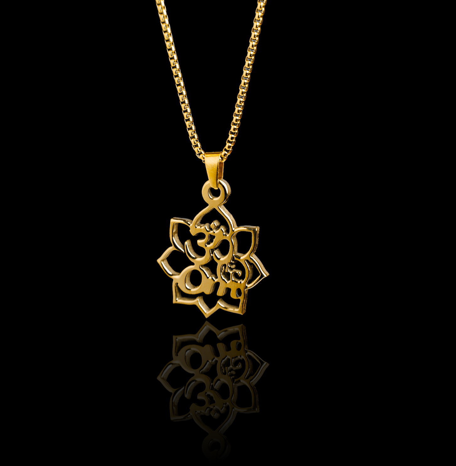 Om Lotus Pendant – The Symbol of Divine Awakening