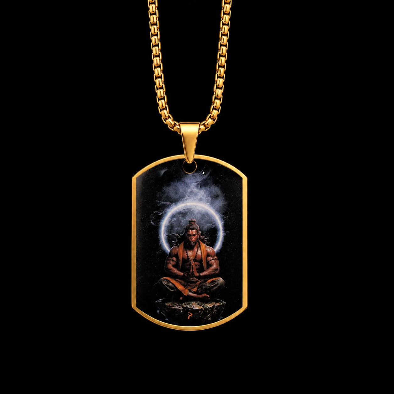 Hanuman Aura Locket for Men