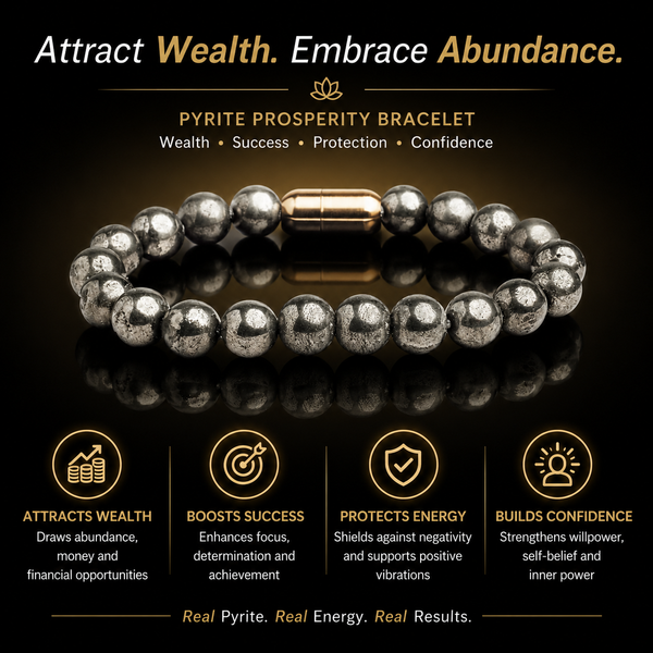 PYRITE PROSPERITY BRACELET (Money Magnet)