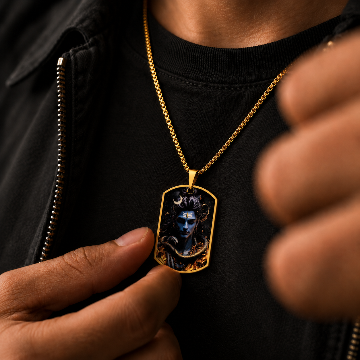 Mahadev Energy Locket for Men