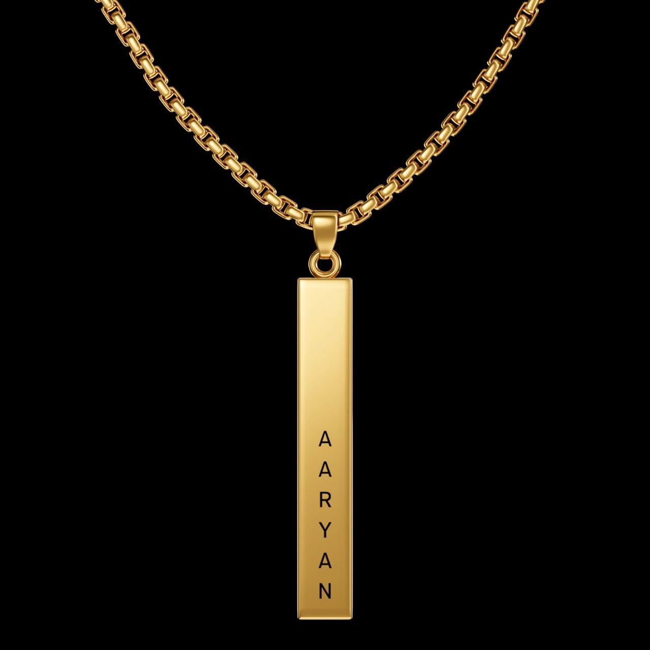 Personalised Cuboid Locket for Men