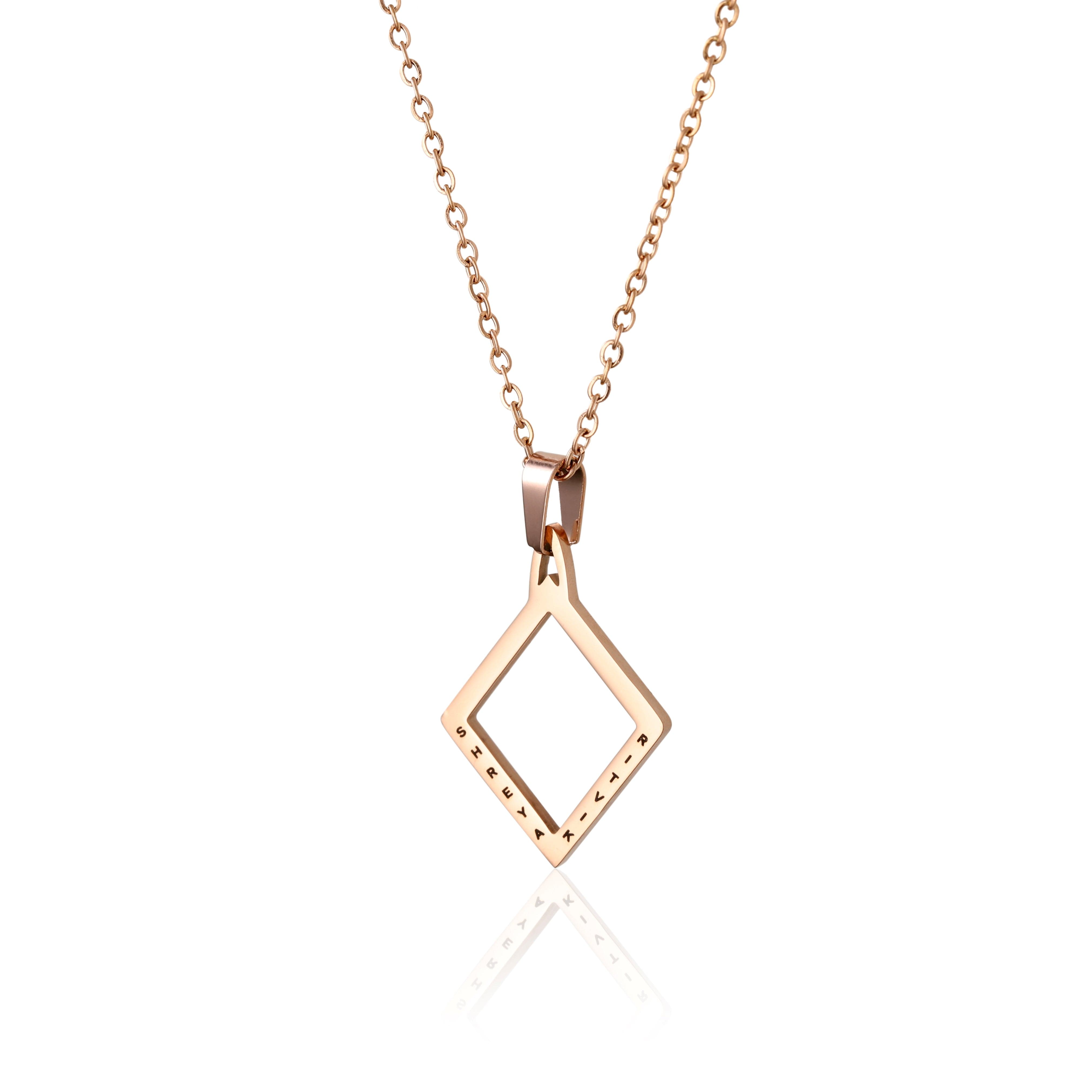 Shape of Diamond Pendant