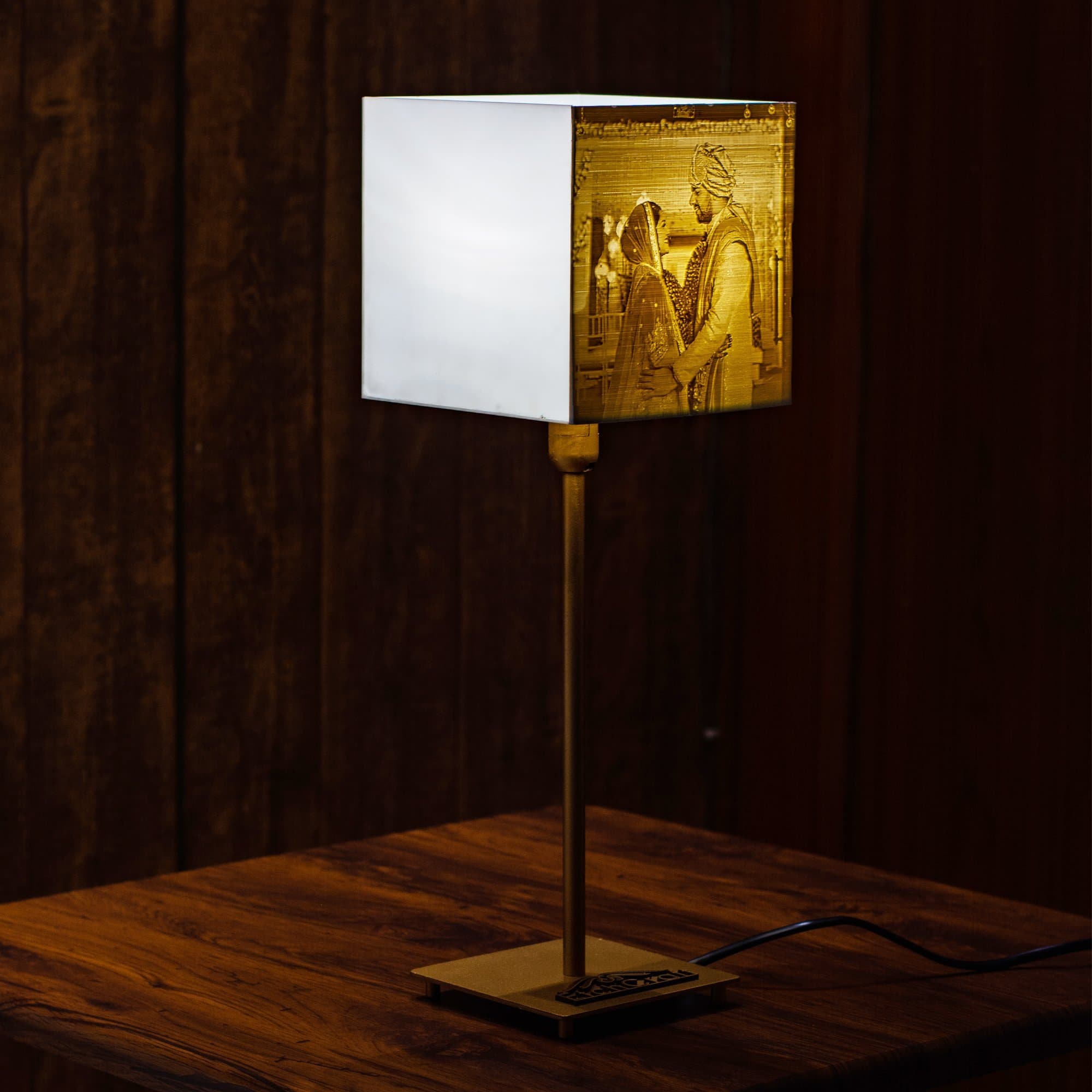 Customized Etchcraft Engraved Lamp