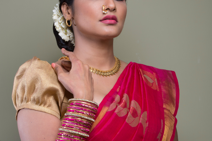 How to Choose Jewellery for Saree: A Step by Step Guide