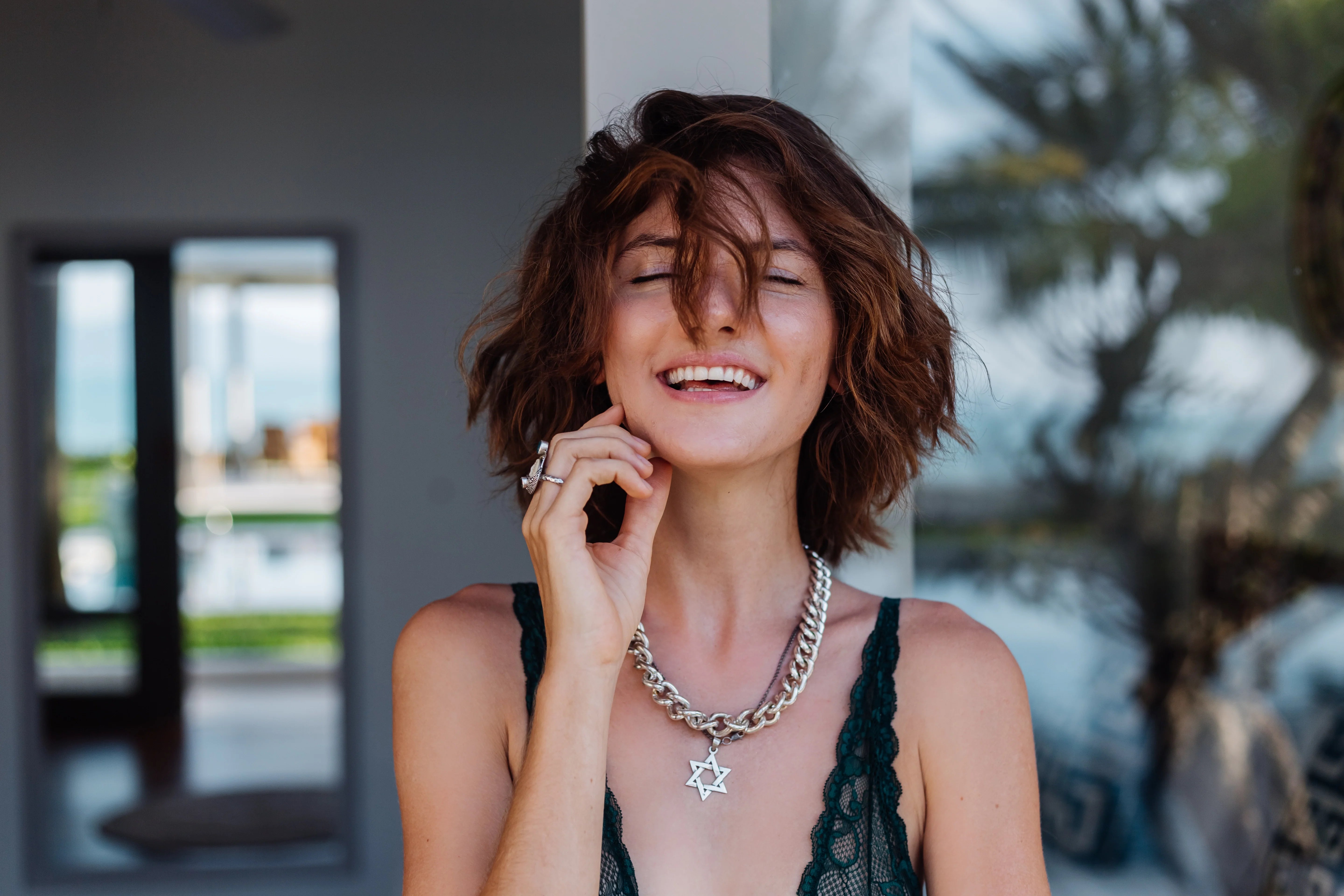 Necklaces for V-Neck Dresses