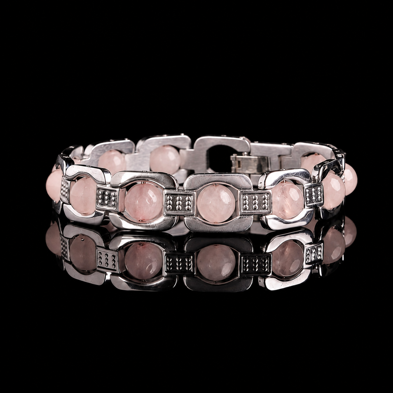 Rose Quartz Stone Bracelet — The Love Magnet