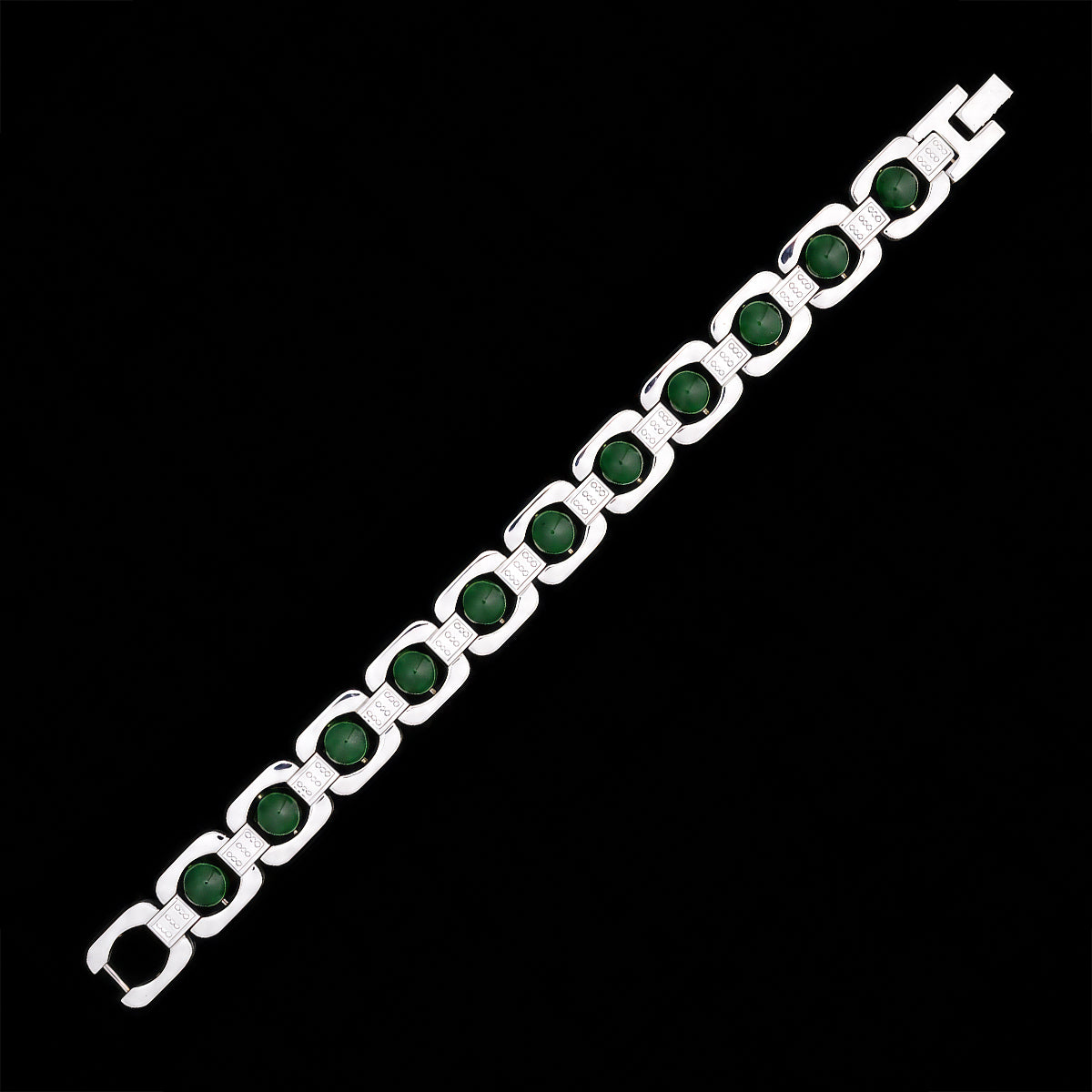 Green Jade Stone Bracelet — The Luck Charm