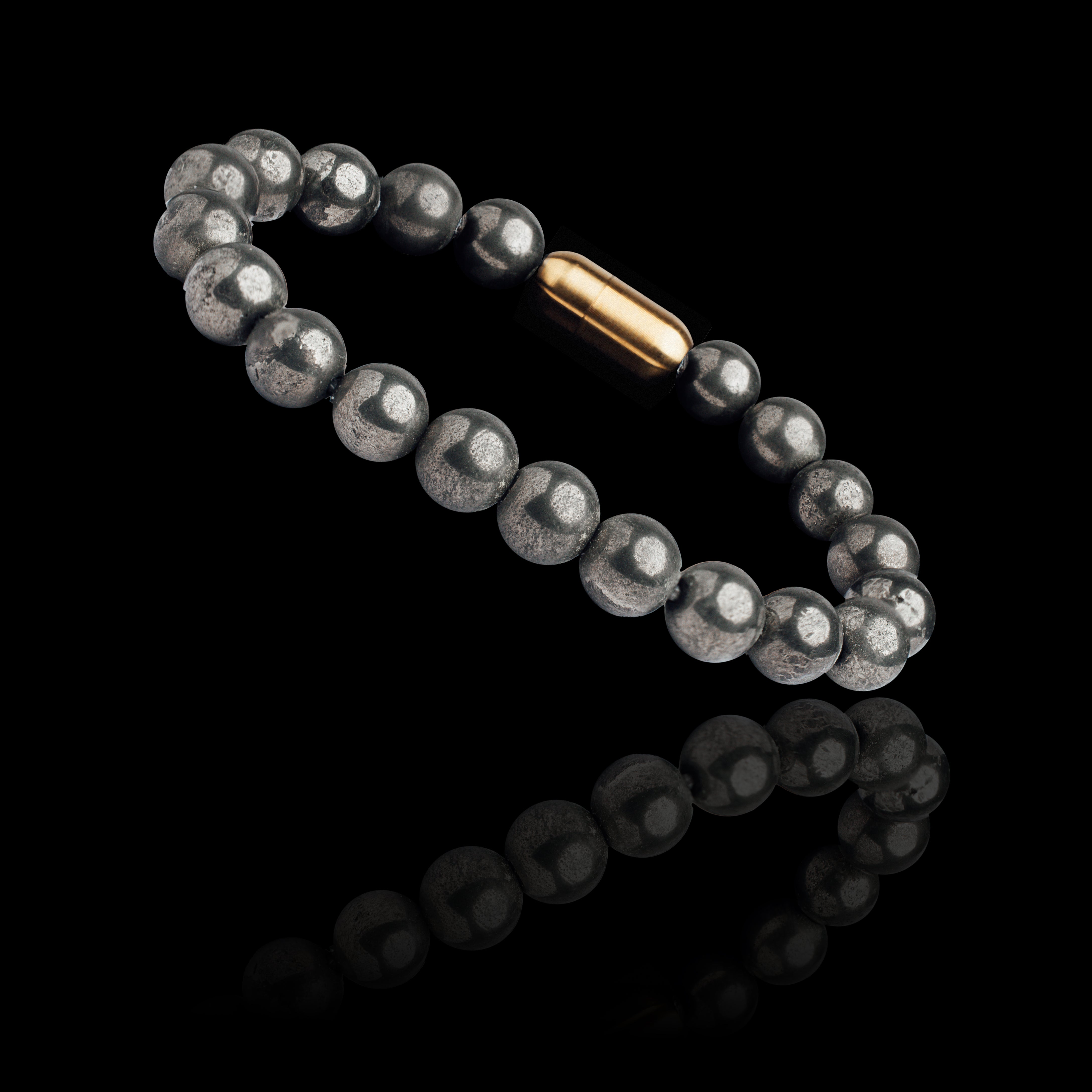 HEMATITE GROUNDING BRACELET (PERSONALISED)