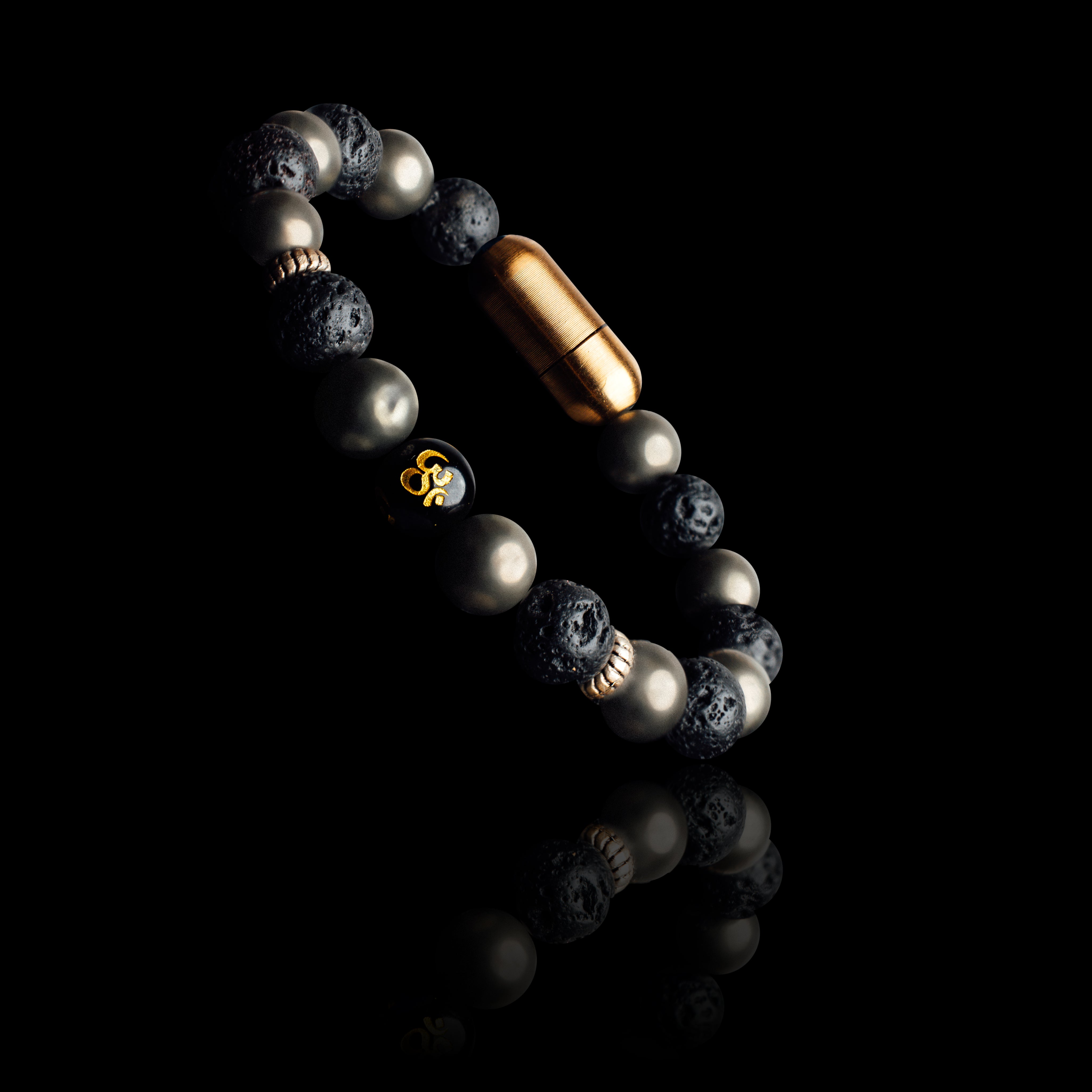 OM GROUNDING BRACELET (PERSONALISED)