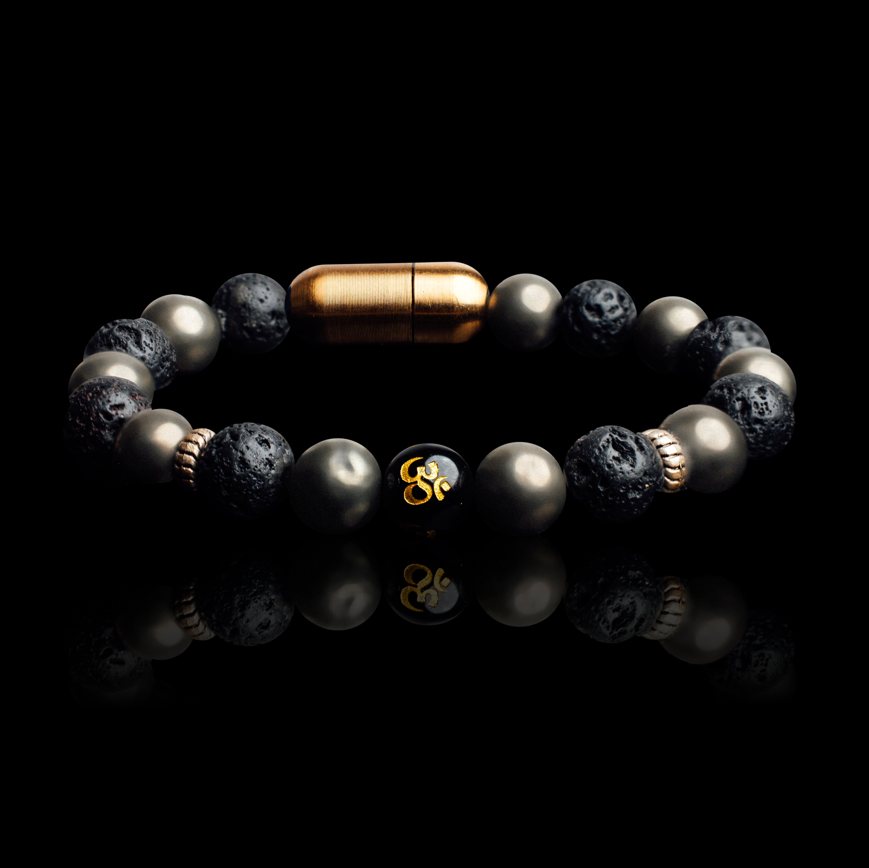 OM GROUNDING BRACELET (PERSONALISED)