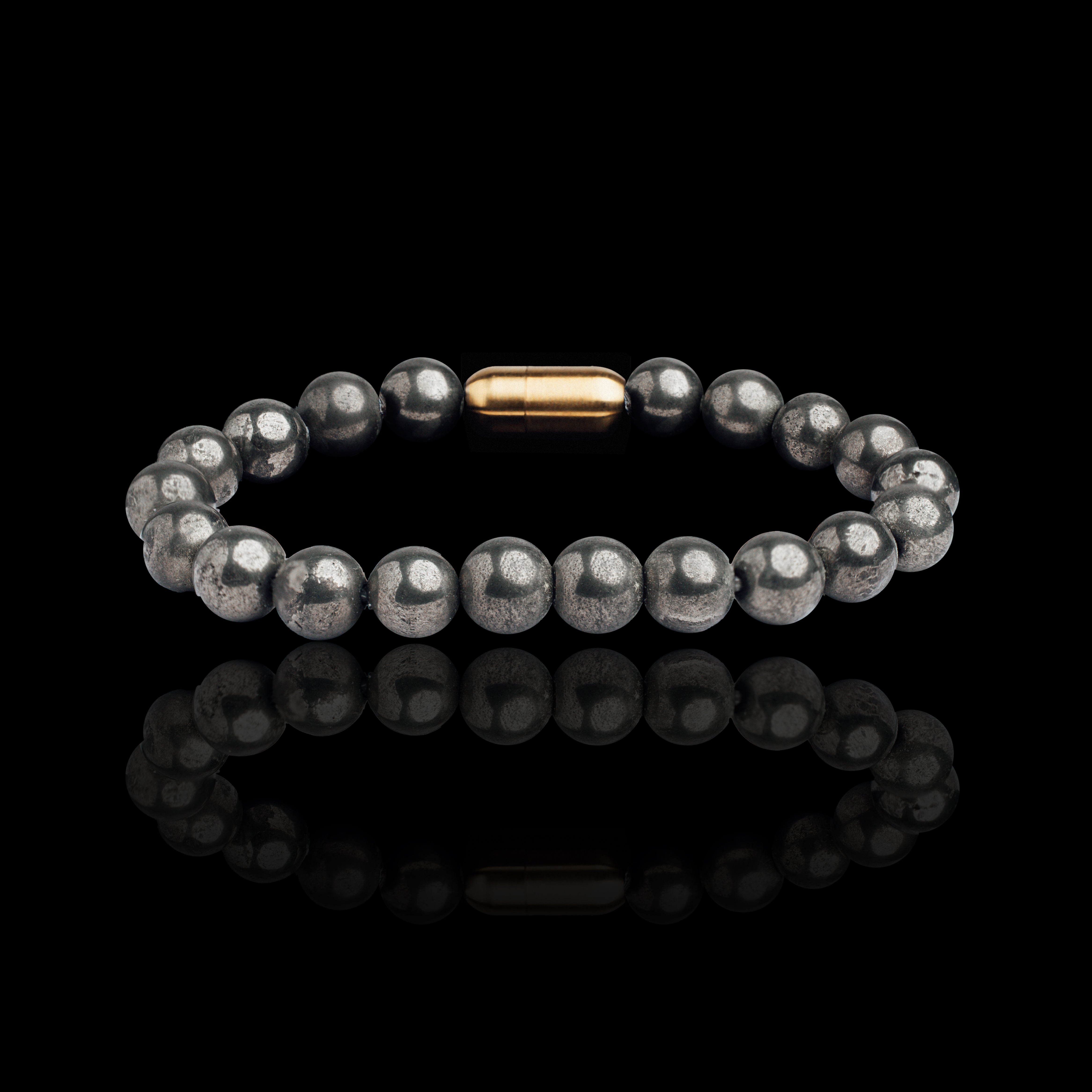 HEMATITE GROUNDING BRACELET (PERSONALISED)