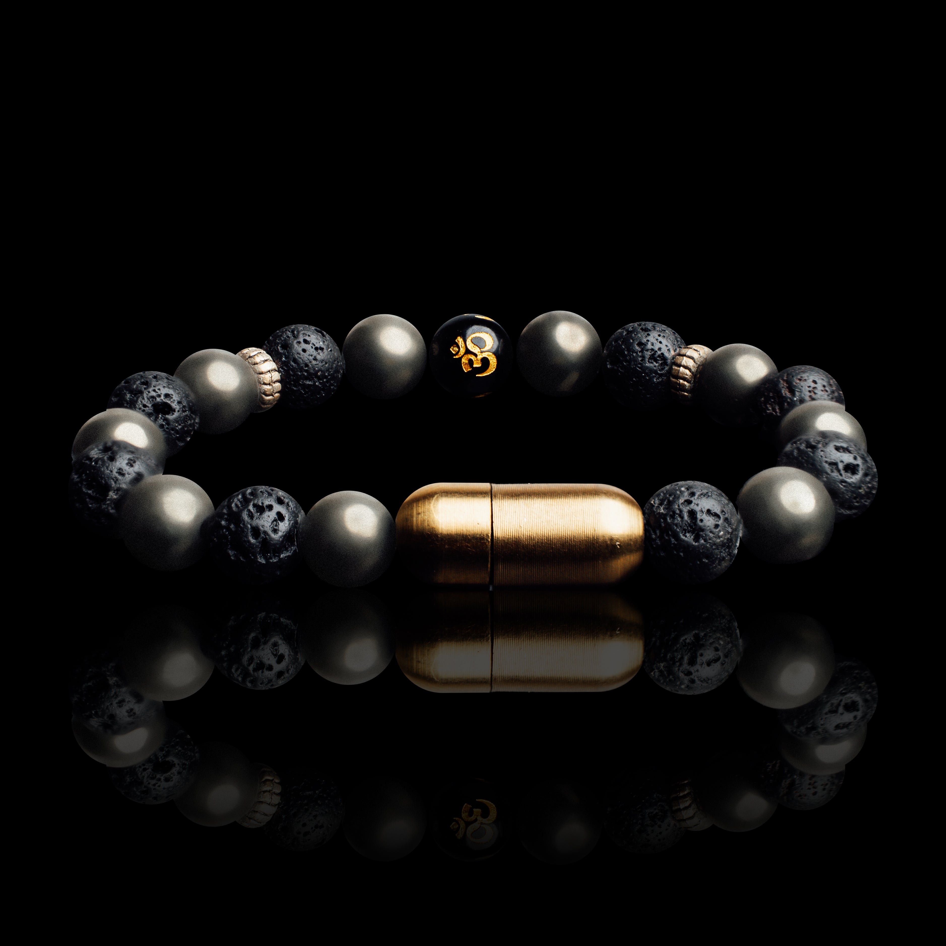 OM GROUNDING BRACELET (PERSONALISED)