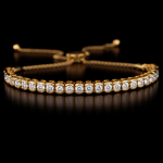 Aurora Diamond Tennis Bracelet in 18K Gold