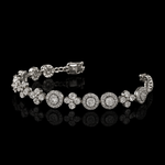 Celestia Bloom Bracelet in 18K Gold