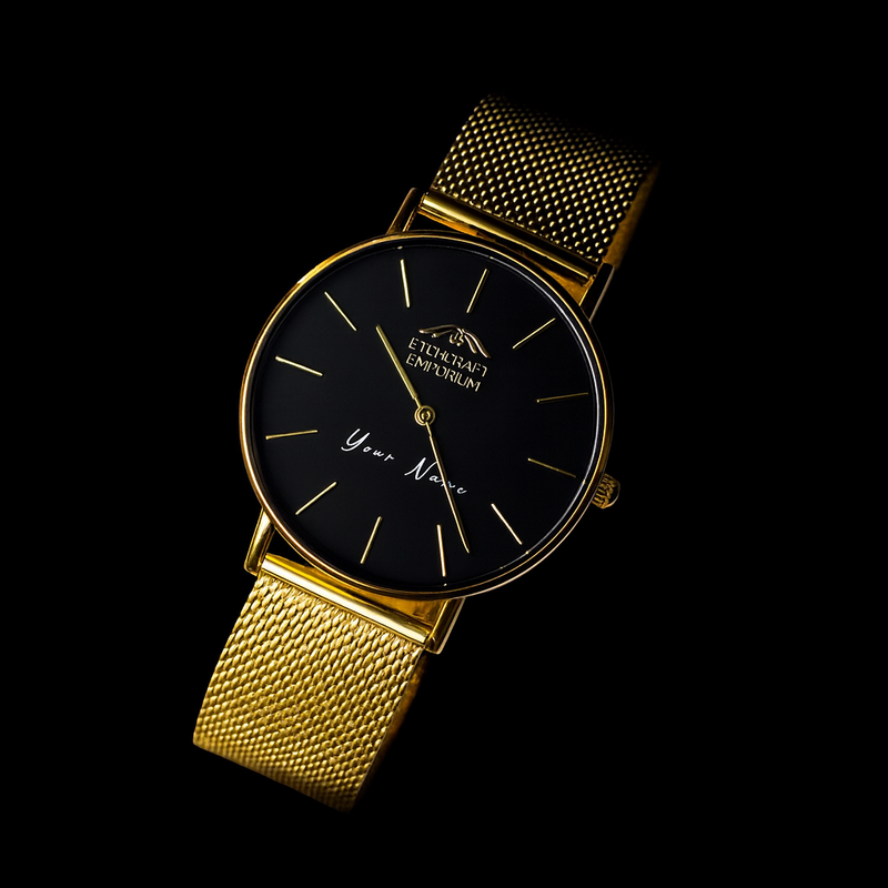 Personalized Nigeria Heritage Watch – Custom Name Edition, National Landmarks