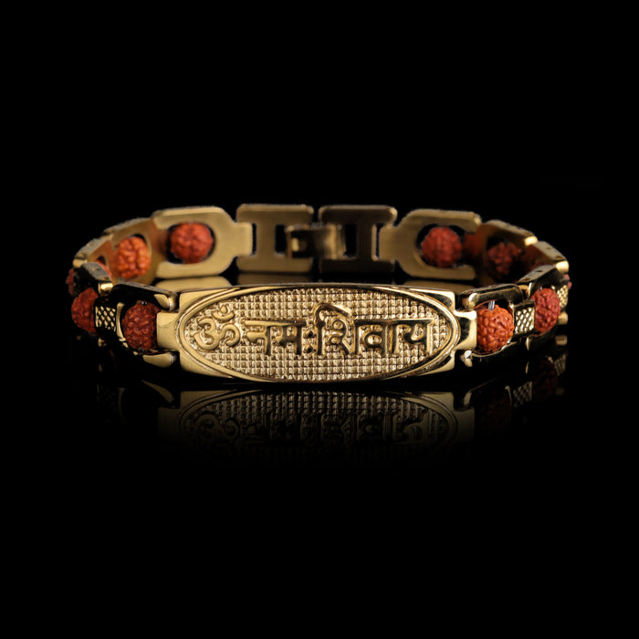 Om Namah Shivay Rudraksha Bracelet