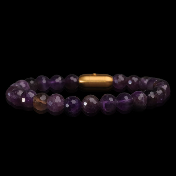 Sovereign Amethyst Calm Bracelet (Personalised)