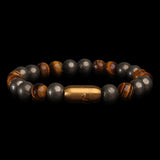 Pyrite & Tiger Eye Money Magnet Bracelet (Personalised)