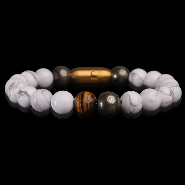Howlite Tranquillity Bracelet (Personalised)