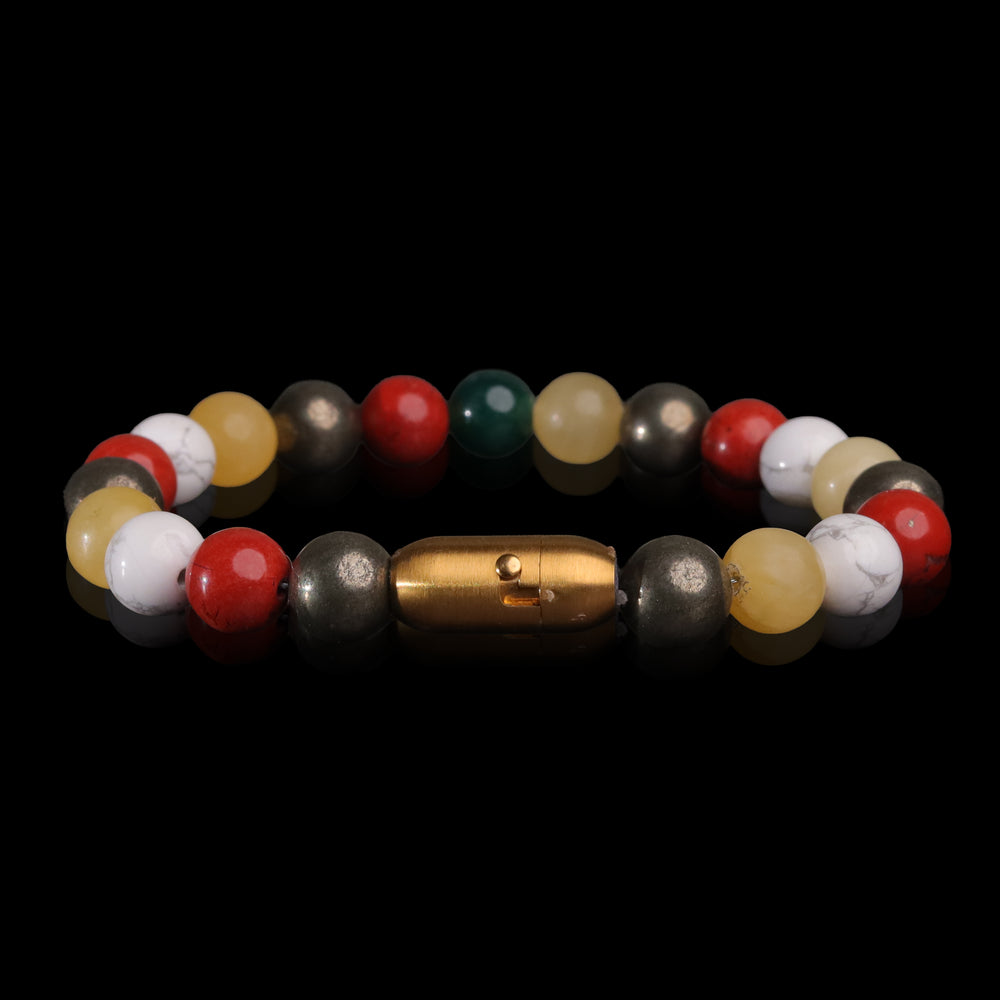 Solar Spectrum 5 Stone Bracelet (Personalised)