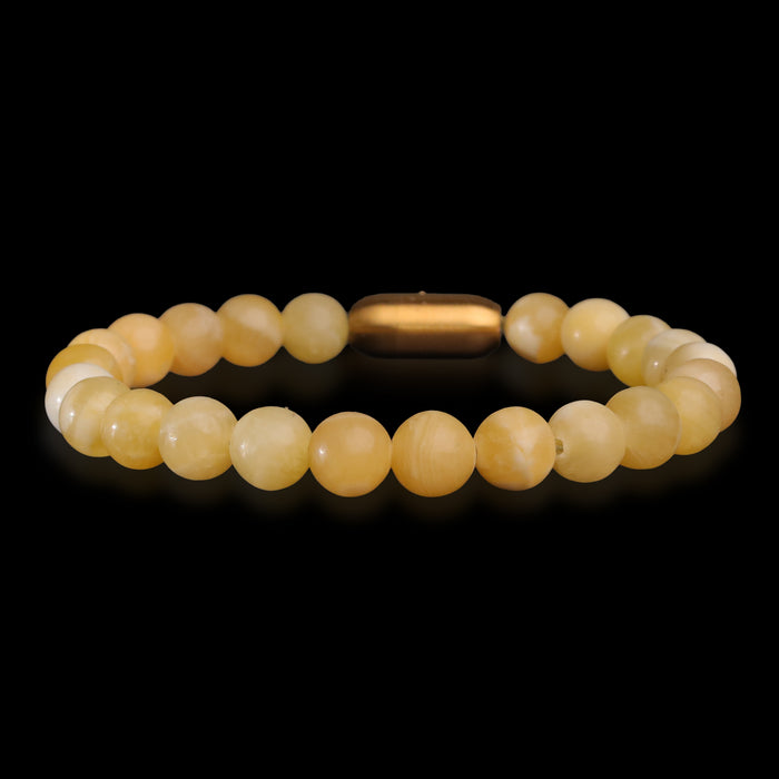 Honey Calcite Sunshine Bracelet (Personalised)