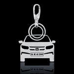 Personalised Number Plate Car Keychain