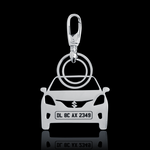 Personalised Number Plate Car Keychain