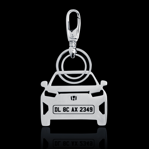 Buy Customized Number Plate Car Keychain Online at the Best Price