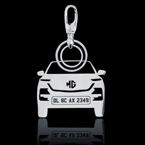 Buy Customized Number Plate Car Keychain Online at the Best Price