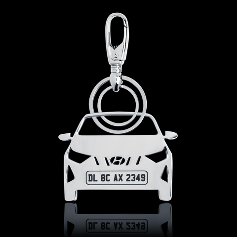 Buy Customized Number Plate Car Keychain Online at the Best Price