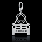 Personalised Number Plate Car Keychain