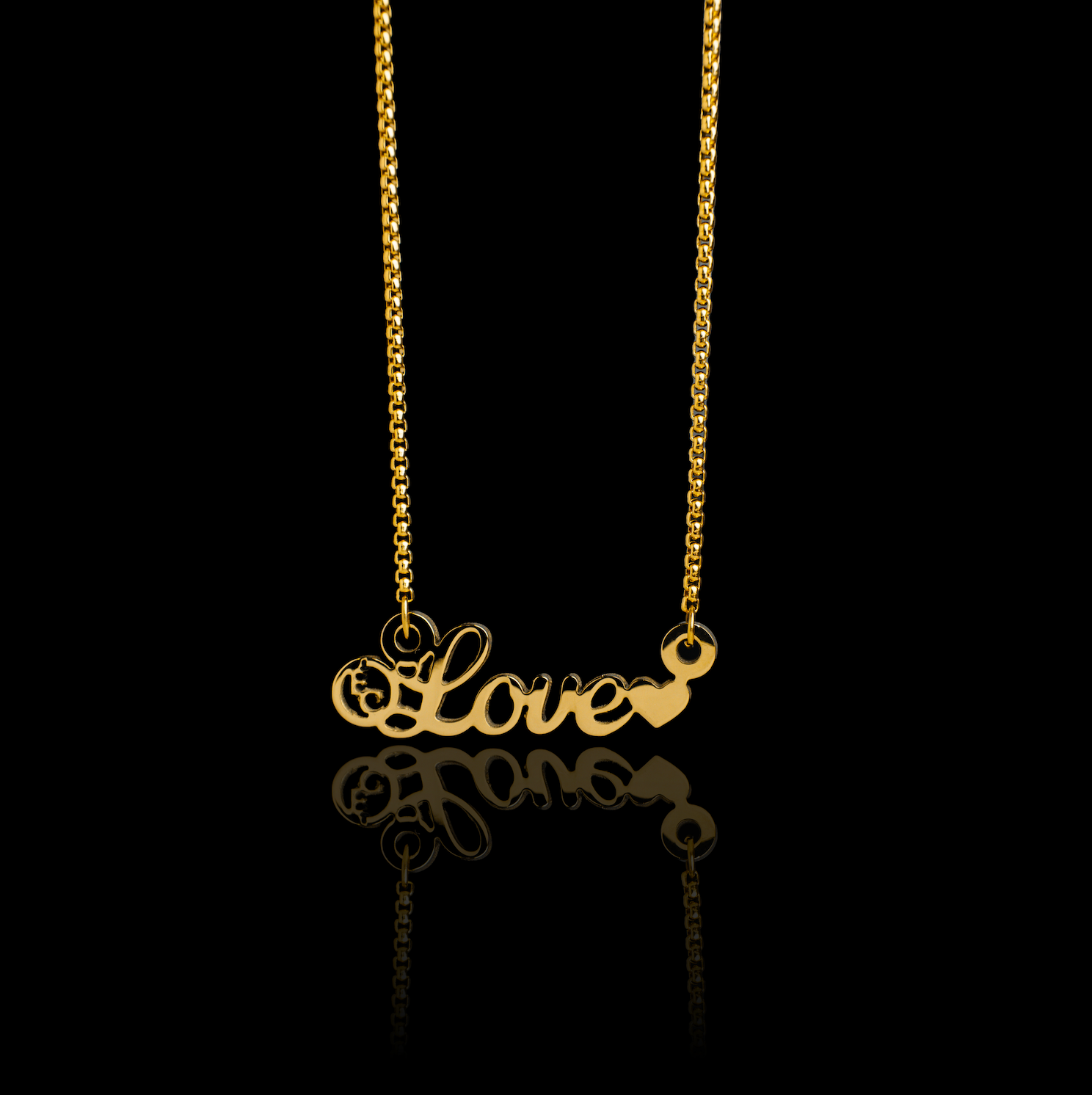 Love Pendant – The Essence of Life in Gold