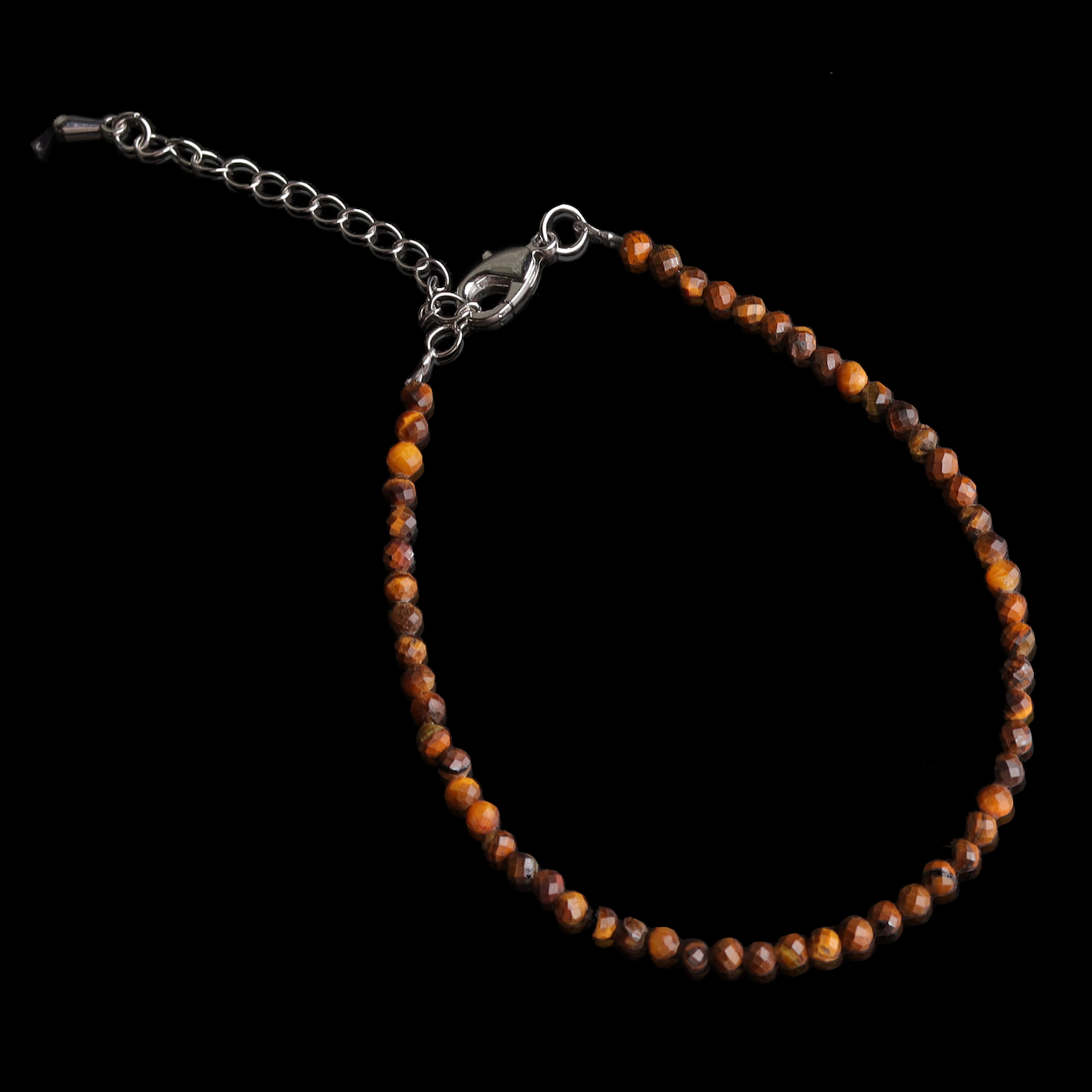 TIGER EYE ANKLET