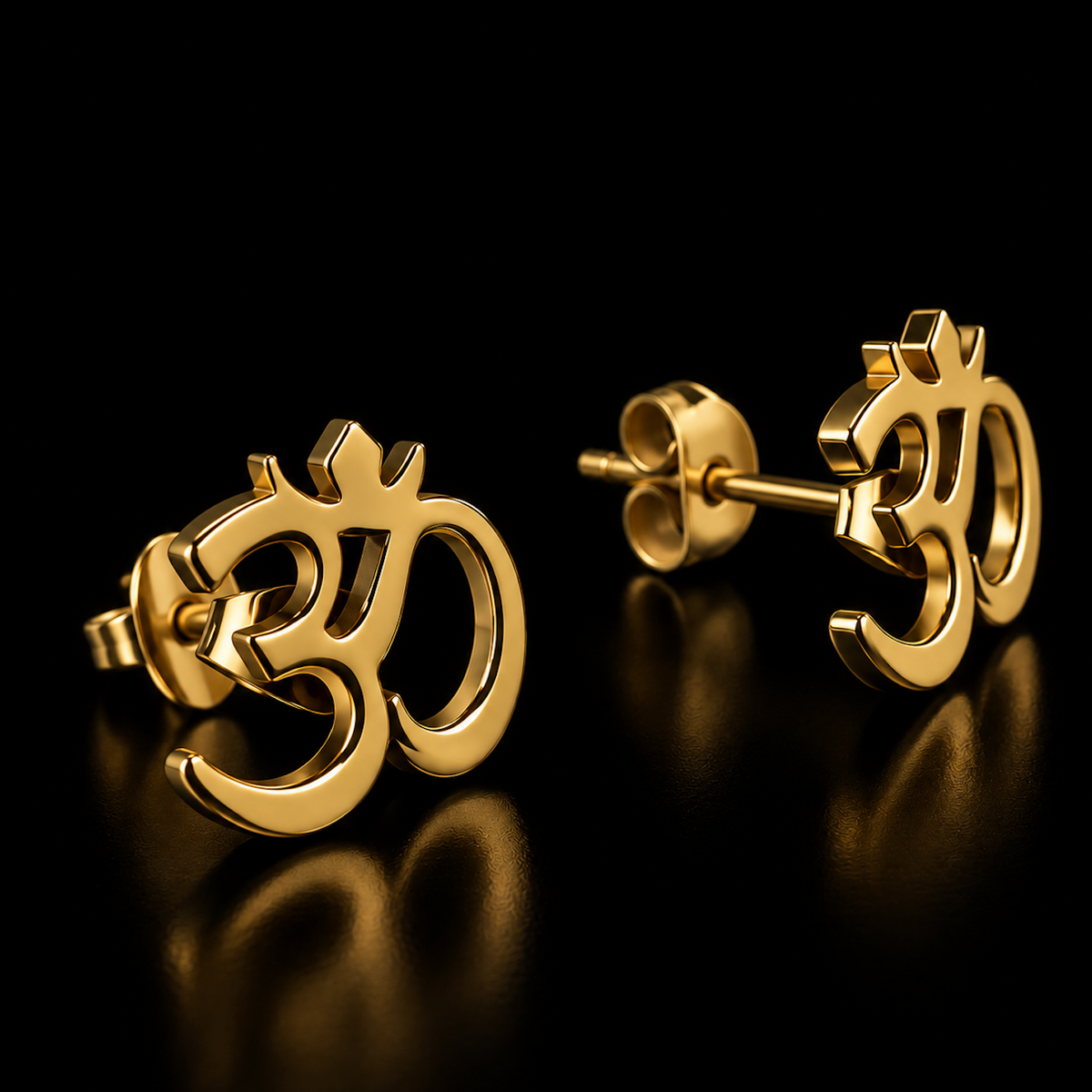 Om Earrings