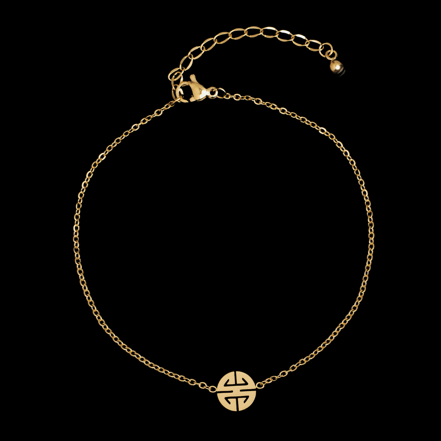 Amber Anklet