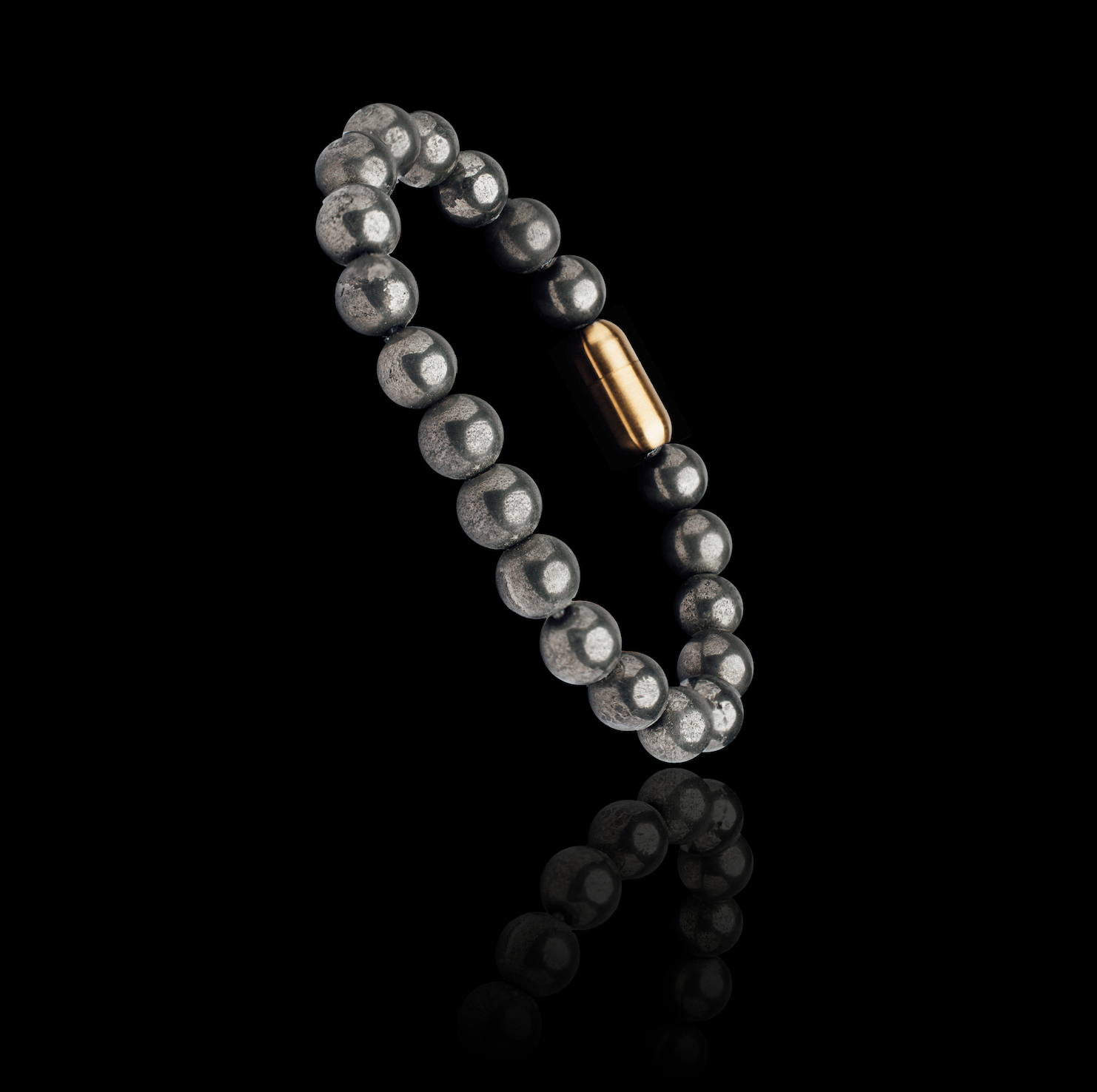 HEMATITE GROUNDING BRACELET (PERSONALISED)