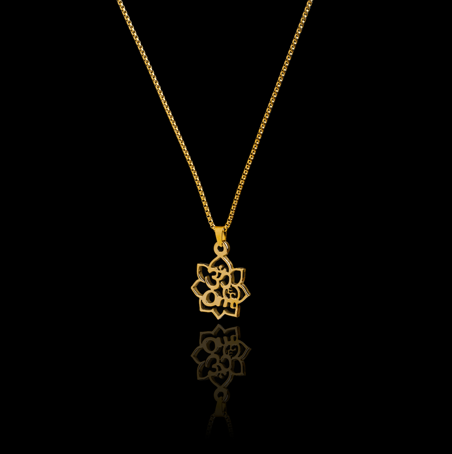 Om Lotus Pendant – The Symbol of Divine Awakening