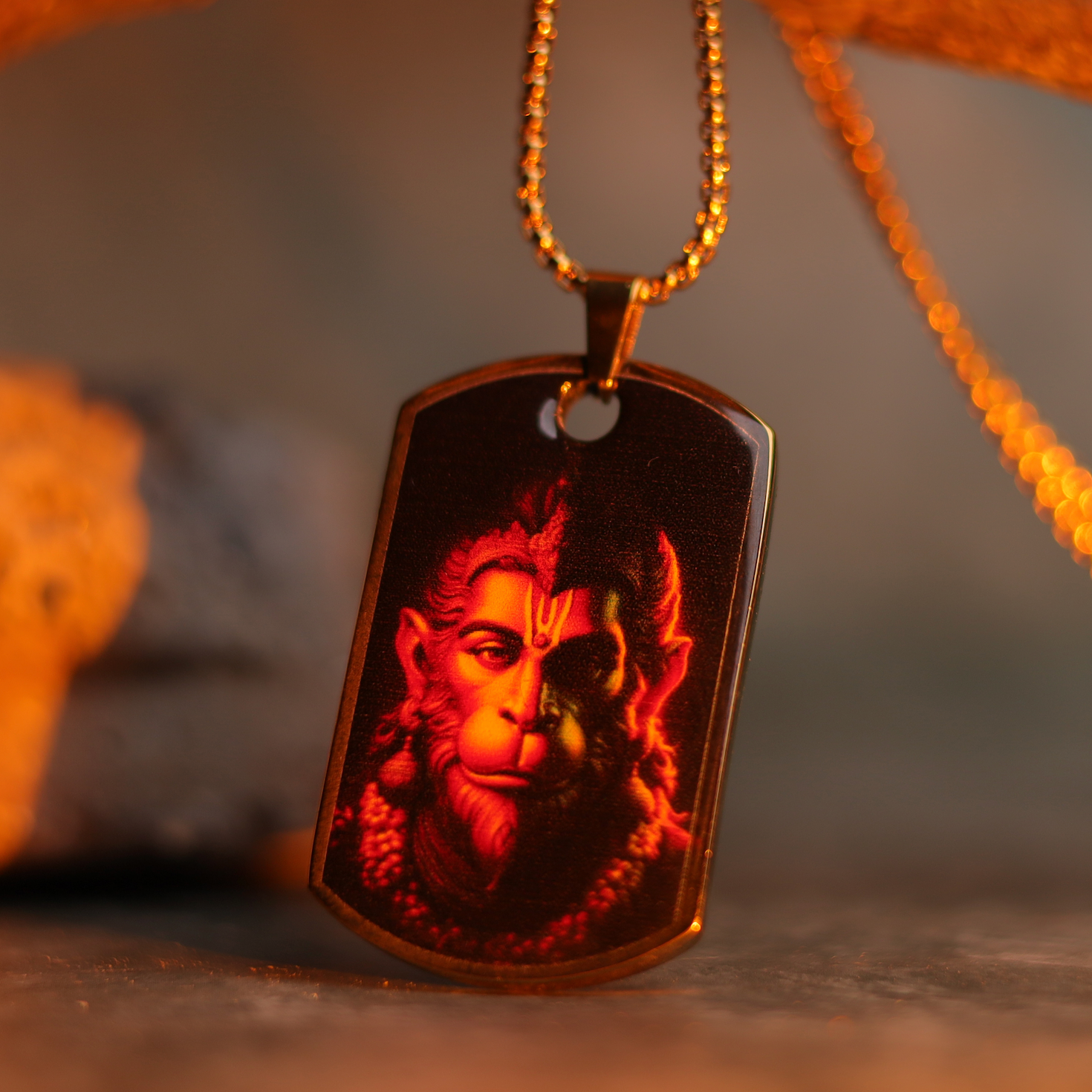 Hanuman Shakti Locket for Men