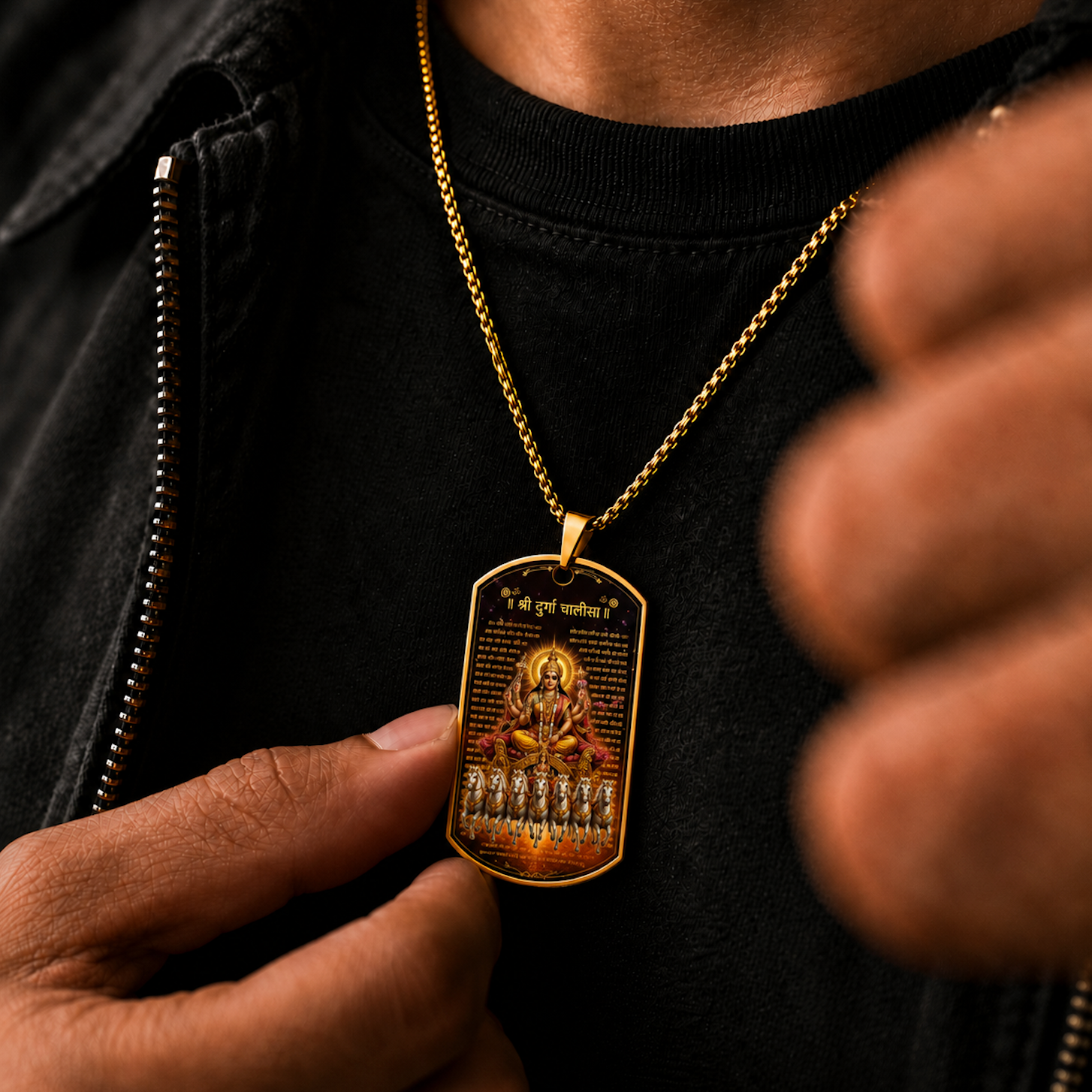 Surya Chalisa Shakti Locket for Men