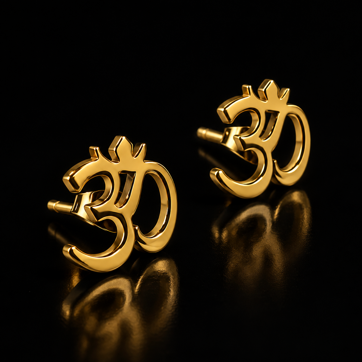 Om Earrings